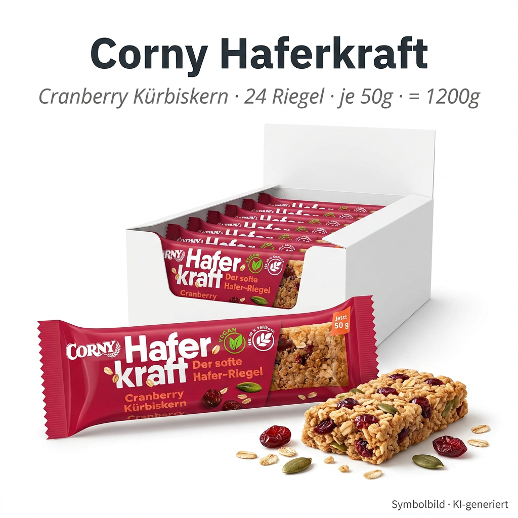 Haferkekse, Haferriegel, Cranberry, Körner, Snackbar
