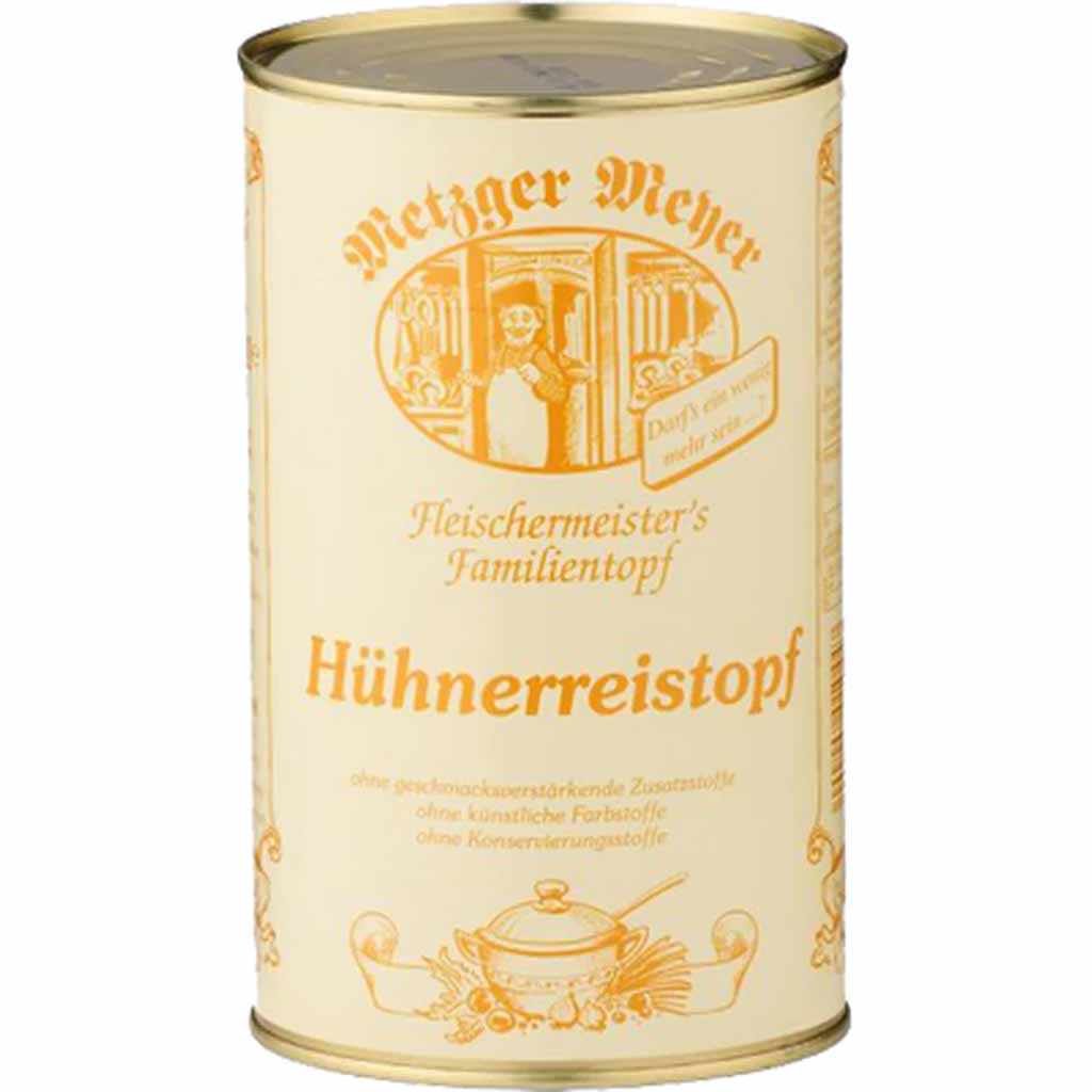 Metzger Meyer Hühnerreistopf 1160g MHD 15.04.30