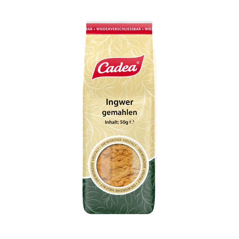 Cadea Ingwer gemahlen 50g MHD 30.04.28