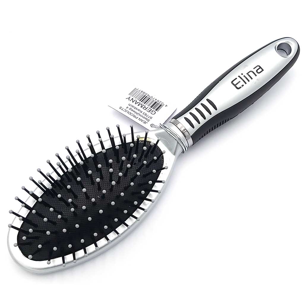 Rundbürste Oval Massage mit Noppen  23cm