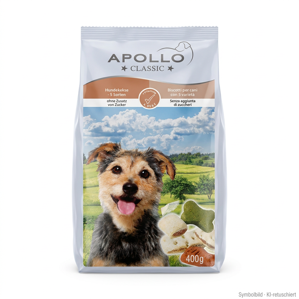 Hundekekse, Hunde-Snacks, Kauriegel, Hundeleckerli, 400g