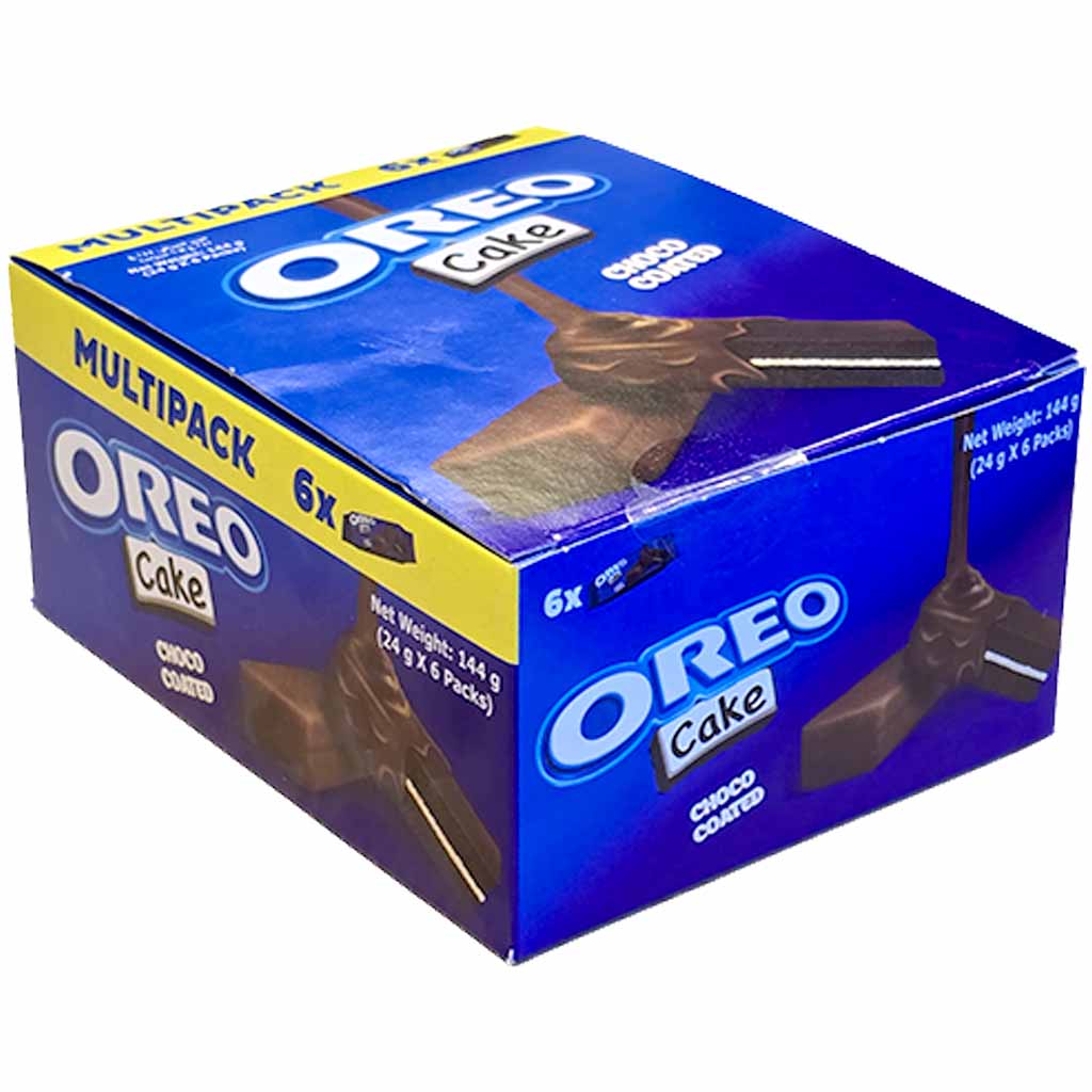 Oreo Cake Choco Coated Multipack 6×24g = 144g