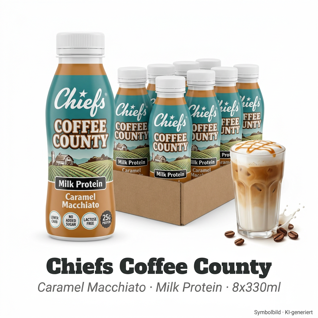 Kaffee, Milchprotein, Karamell, Macchiato, 8x330ml