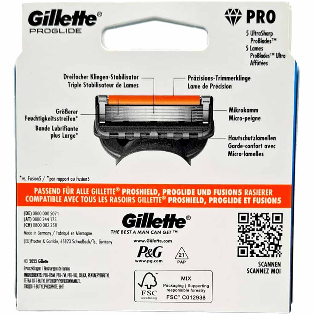 rasierer-kassette, Rasierklingen, Proglide, Gilette, Pro