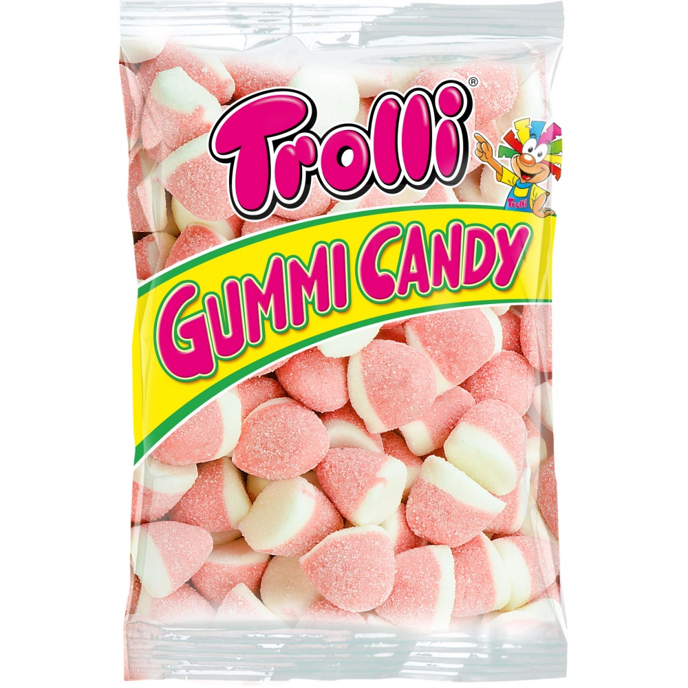 Trolli Kiss Schaumerdbeeren 1kg MHD 21.09.27