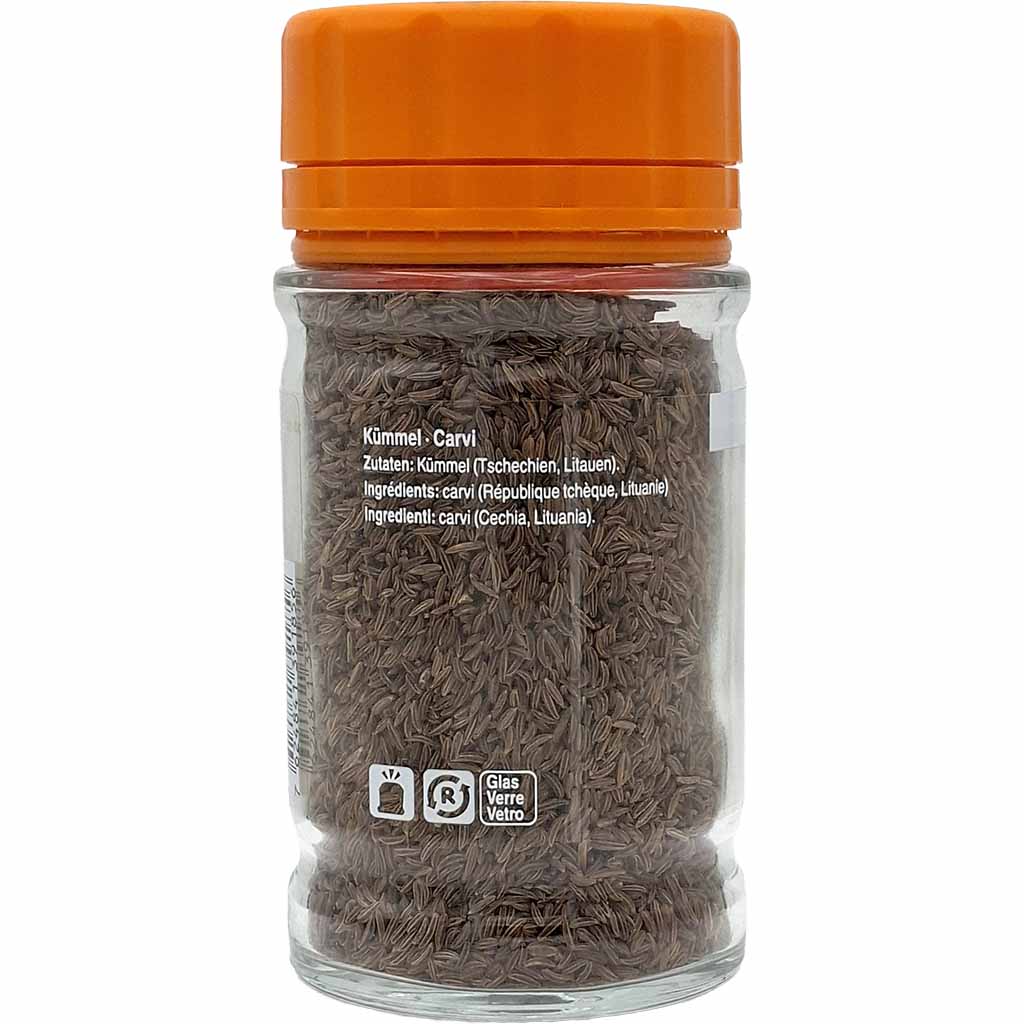 Kümmel, Sommerkorn, Gewürz, Kleine Körner, Glasbehälter