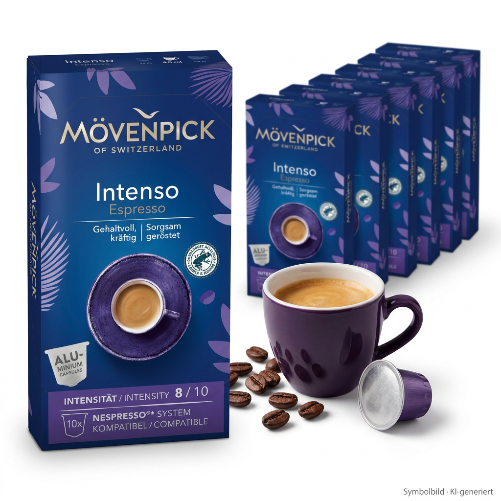 Espresso, Kapseln, Intenso, Mövenpick, Kaffee