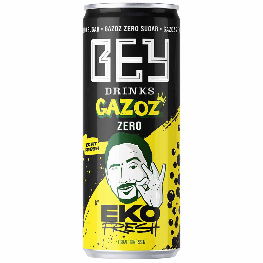 Getränkedose, Zero-Sugar, Gazoz, Kult-Getränk, Kunststoffdose