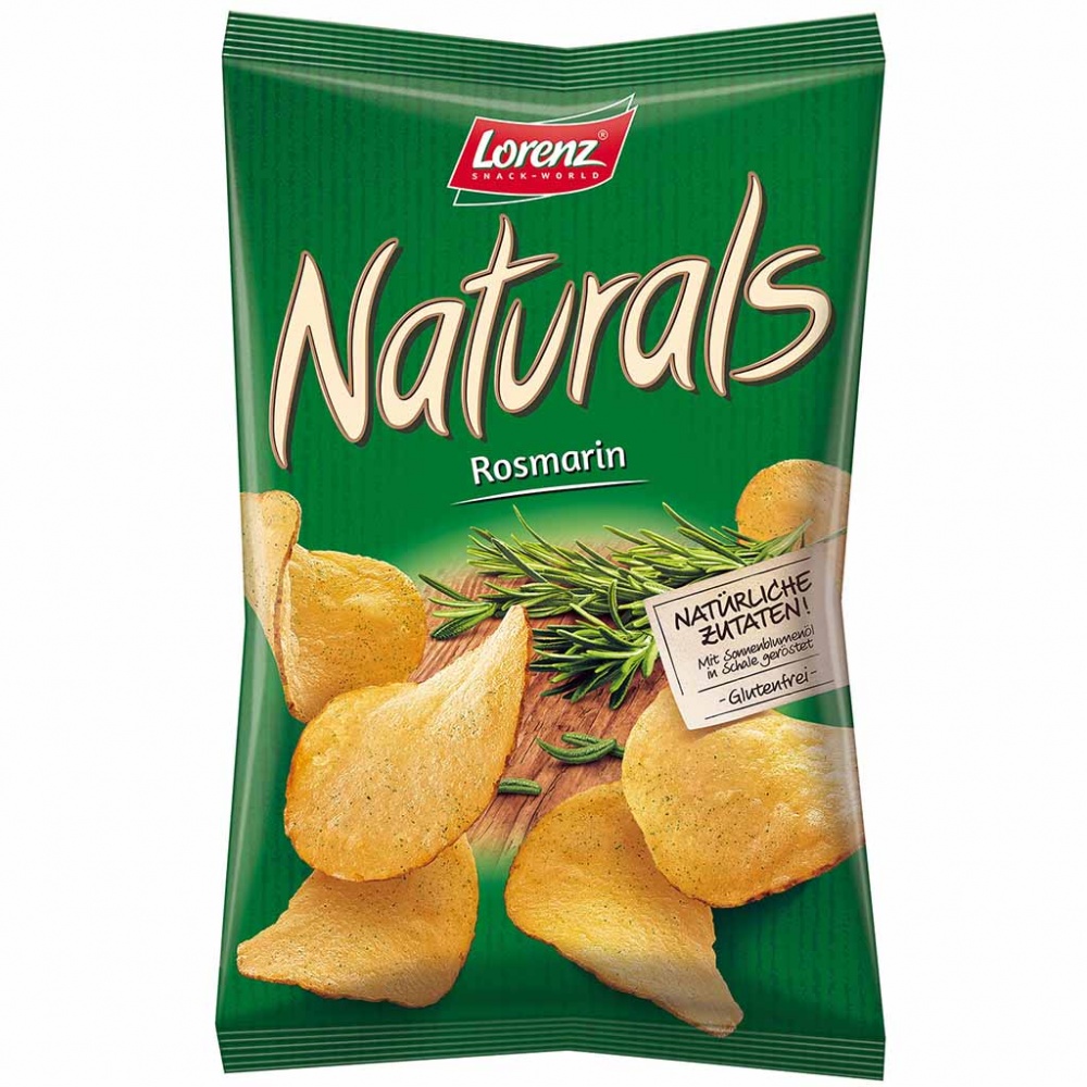 Lorenz Naturals Kartoffelchips Rosmarin 95g MHD 22.09.26