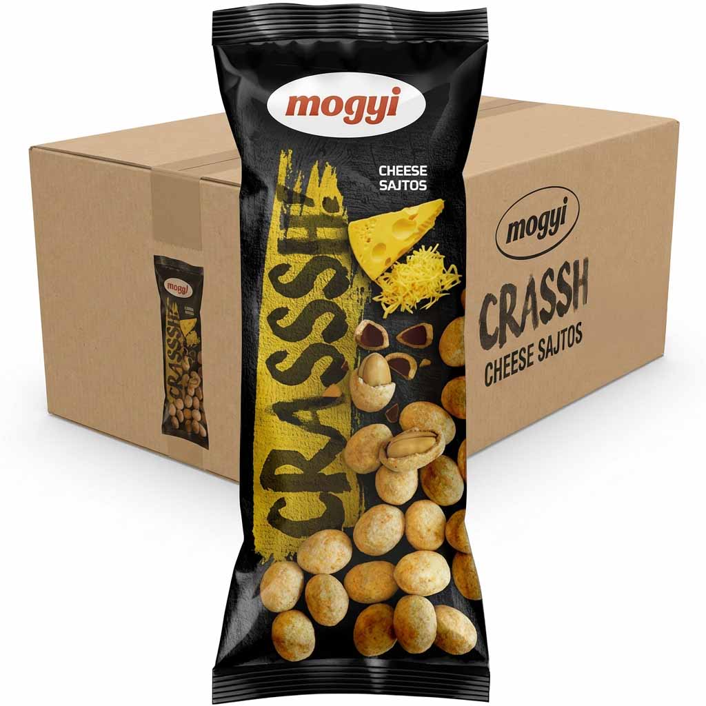 Käse-Snacks, Körnernüsse?, Knabberkarton?