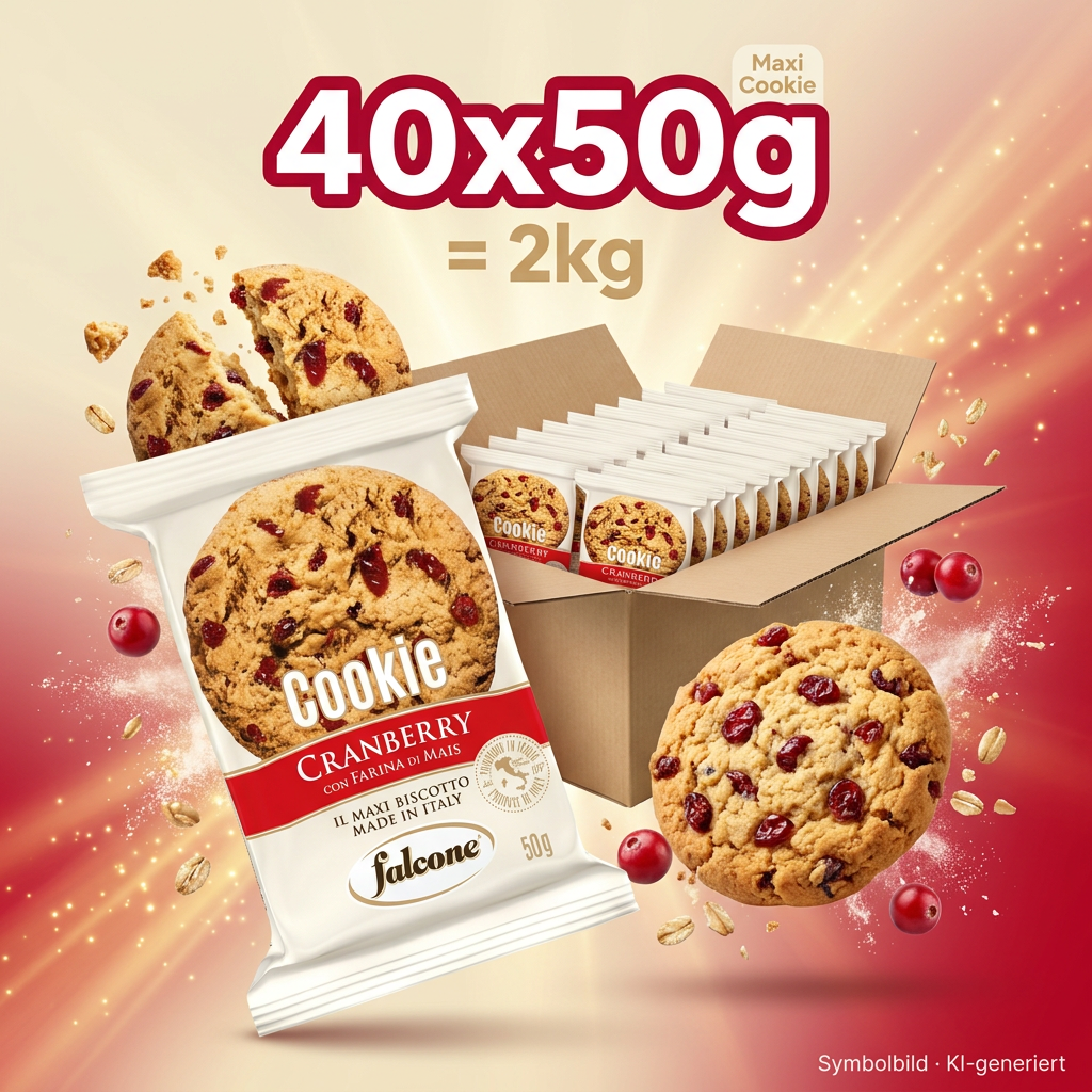 cookie, cranberry, cookie snack, packaging, 50 g