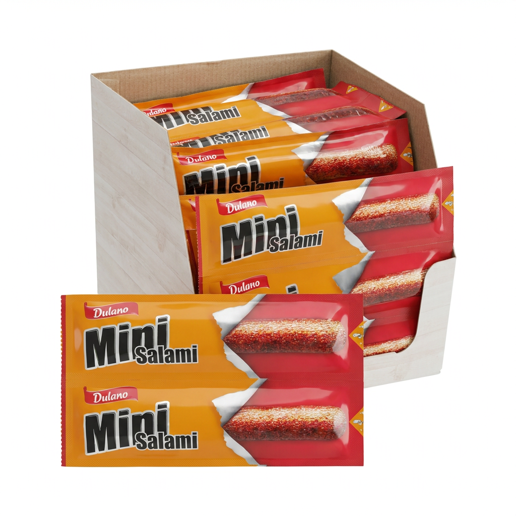 salami, Mini Snacks, Wurst, Verpackung, Snackriegel