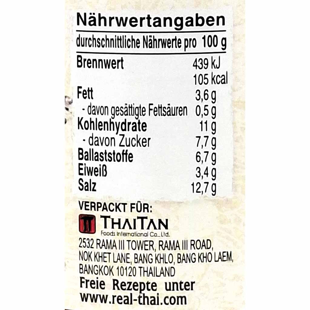 Real THAI - Massaman Curry Paste 227g Glas, mittelscharf