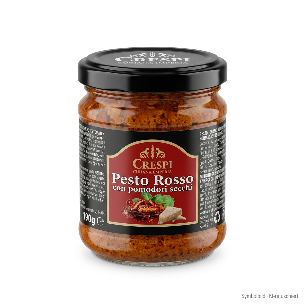 Pesto Rosso, mit Tomaten, Glas, 90 g, italienisch