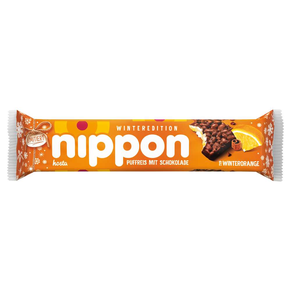 snack, Schokolade, Wafers, Orange, Winteredition