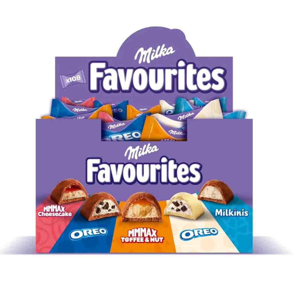 Milka Favourites 108er 1kg MHD 22.10.26