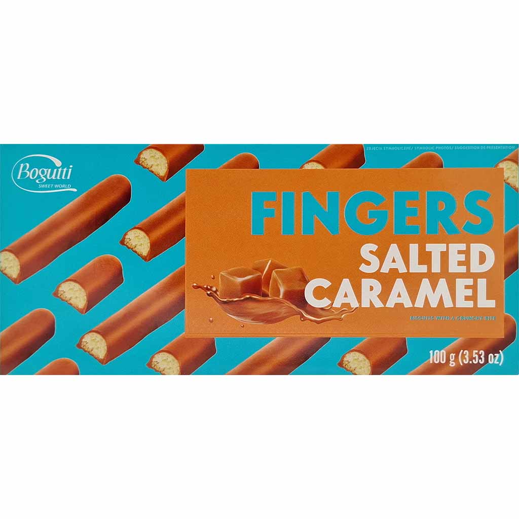 Fingers, Salzkaramel, Keks, Snack, 100 g