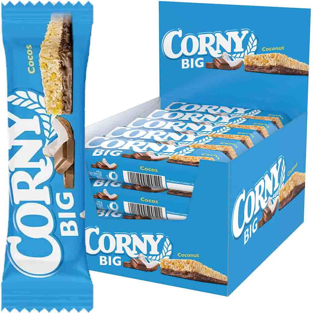 Corny Big Cocos 24x50g=1200g MHD 01.09.27