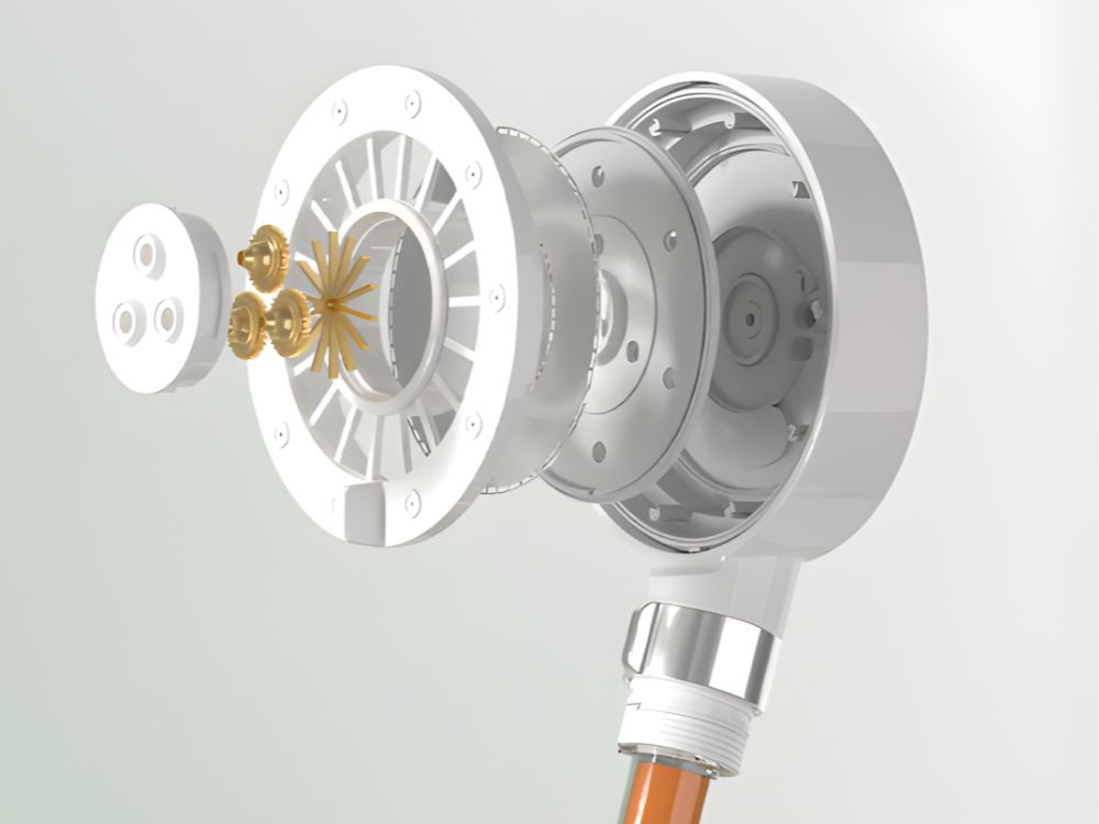 mechanische, explodierte Ansicht, Gadget, Kabel, Gehäuse