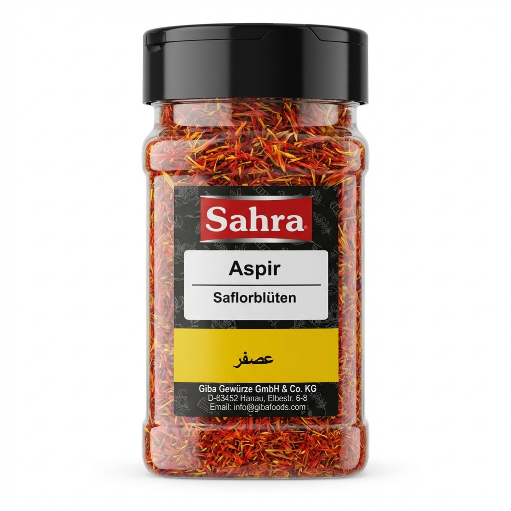Aspir, Saflorblüten, Gewürz, Sahra, Geba