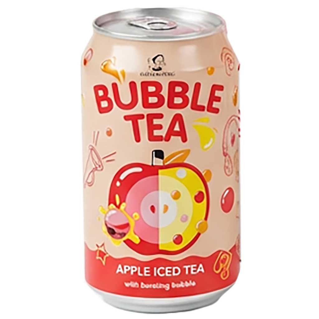 Bubble Tea, Apfel, Eistee, Dosenprodukt, Fruchtig