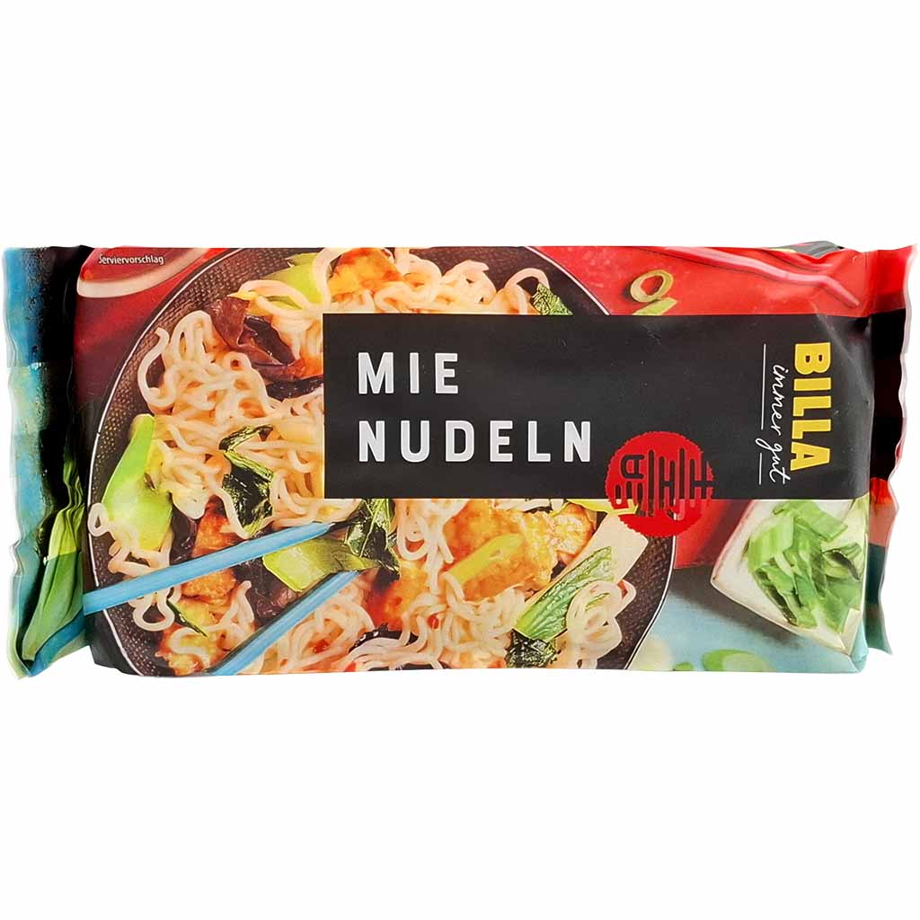 Nudeln, Mie, Instantnudeln, Suppennudeln, Vorgekocht
