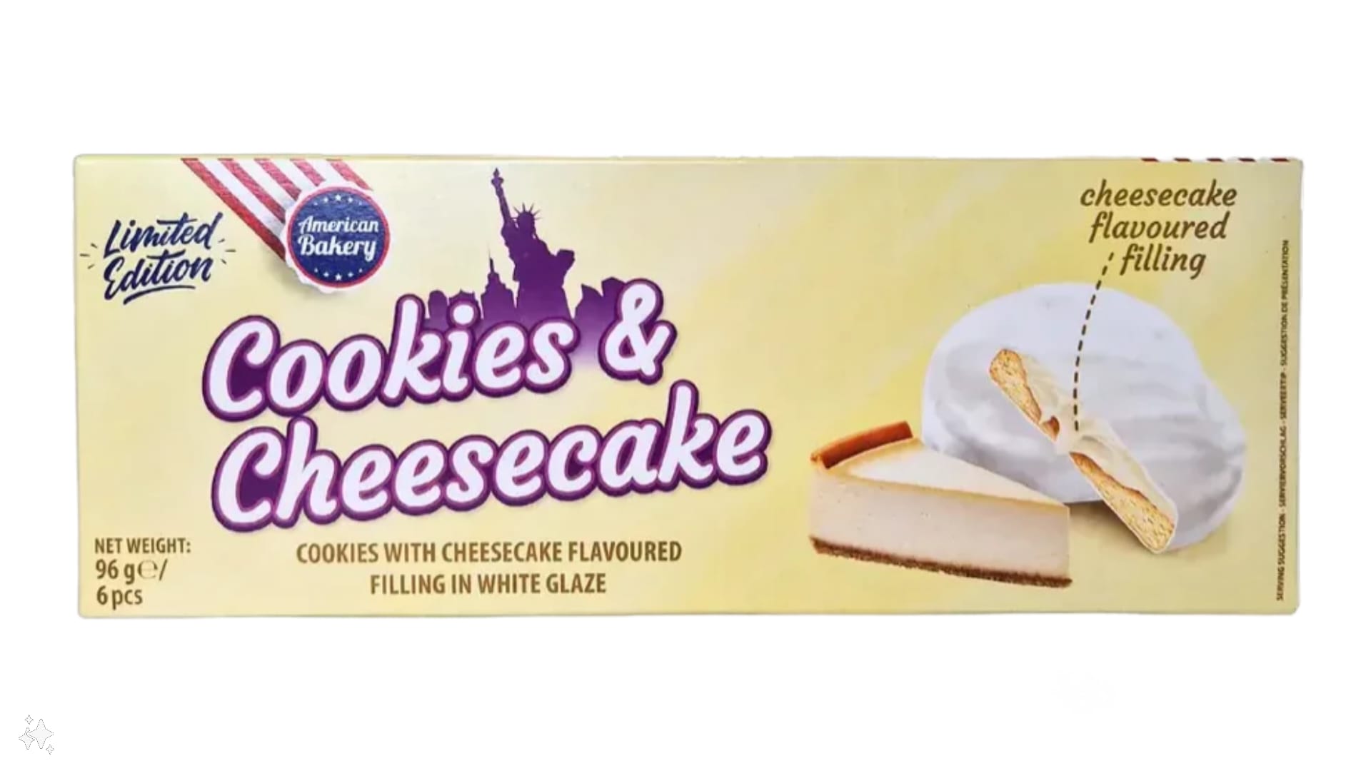 American Bakery Cookies & Cheesecake 96g MHD 20.03.27