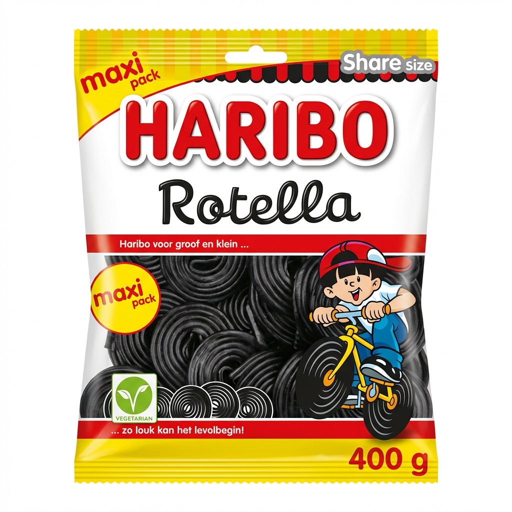 Haribo Rotella Lakritzschnecken 400g