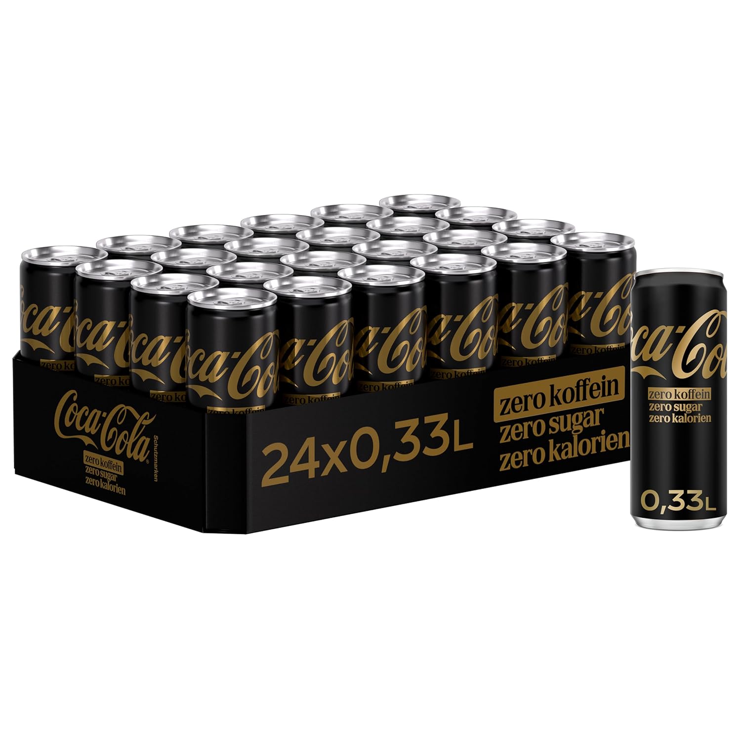 Cola, Coca-Cola, Dosen, Koffeinfrei, 0,33L