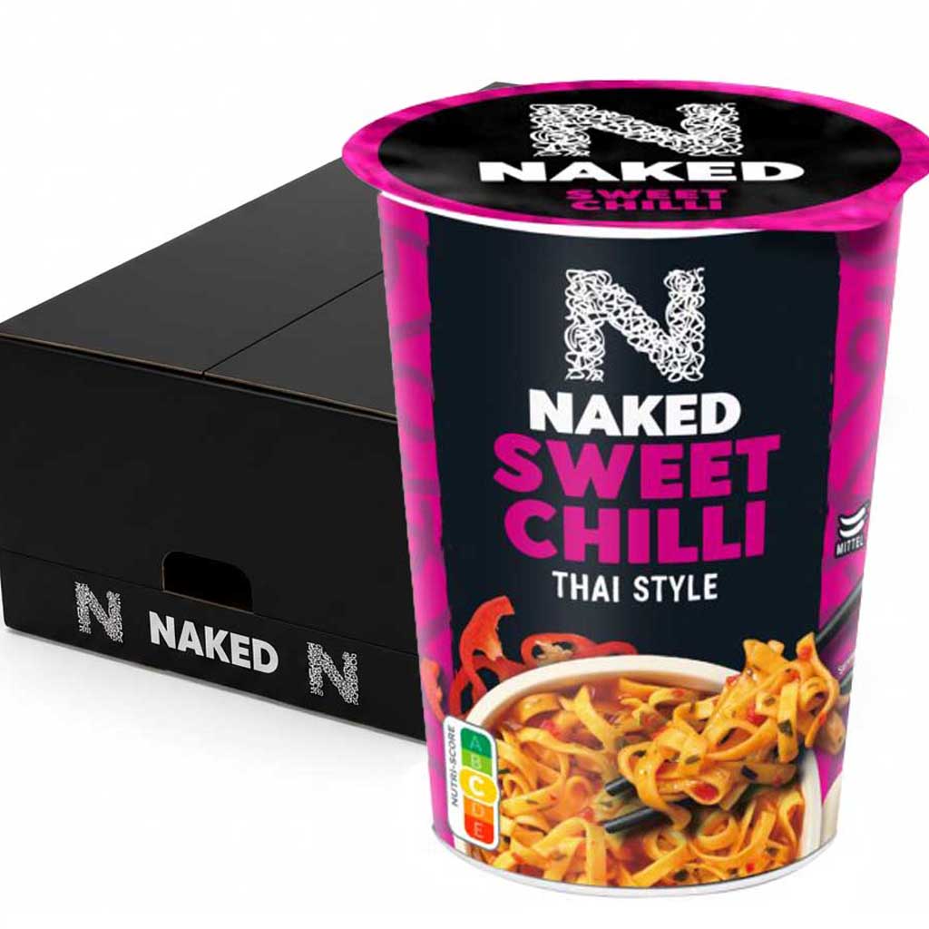 Nudelgericht, Thai Stil, Naked Chilli, Nudeln, Chilli-Sauce?