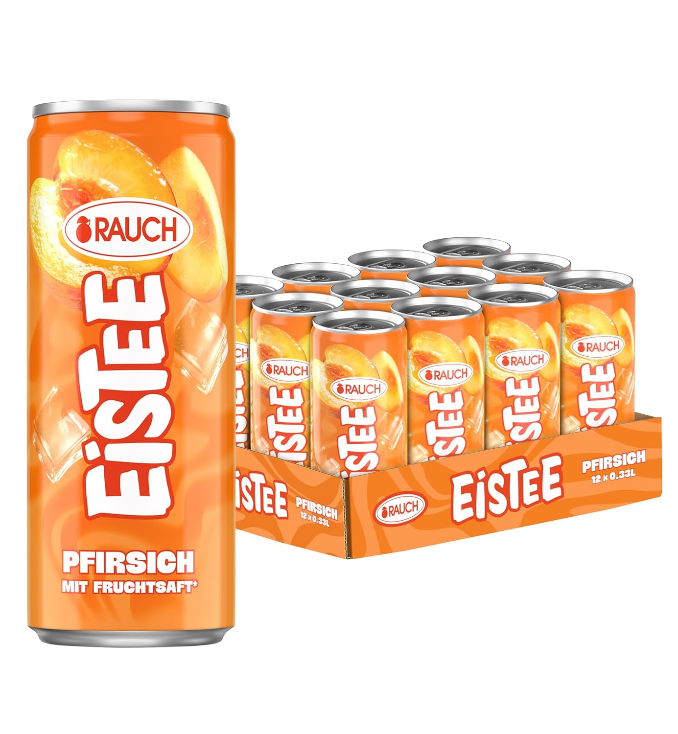 Orangensaft, Eistee, Pfirsich, Fruchtsaft, Dosenpackung