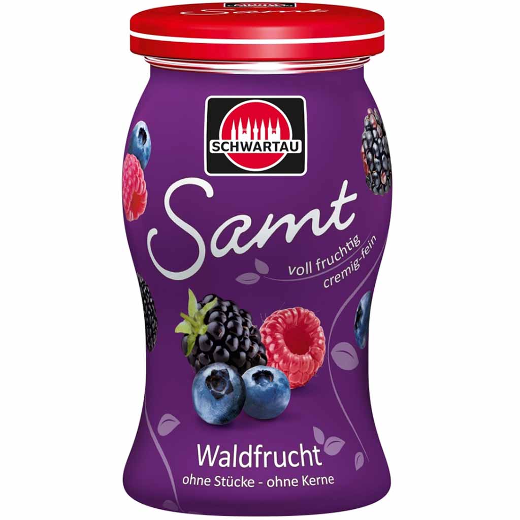 Schwartau Fruchtaufstrich Samt Waldfrucht 270g MHD 28.02.27