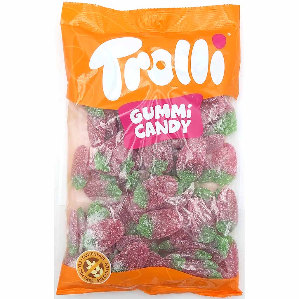 Trolli Sour Strawbies 1000g, 4003084510096
