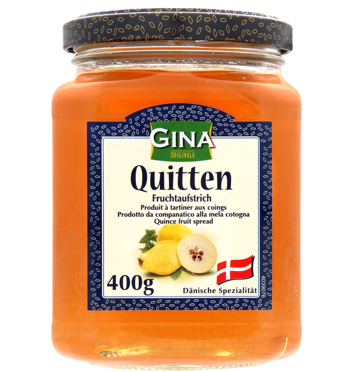 Gina Fruchtaufstrich Quitten 400g MHD 12.02.28