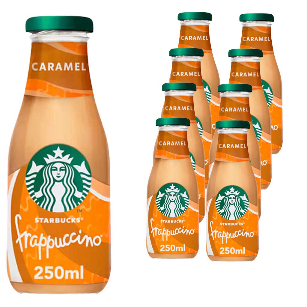 Kaffeegetränk, Frappuccino, Karamell, 250ml, Starbucks