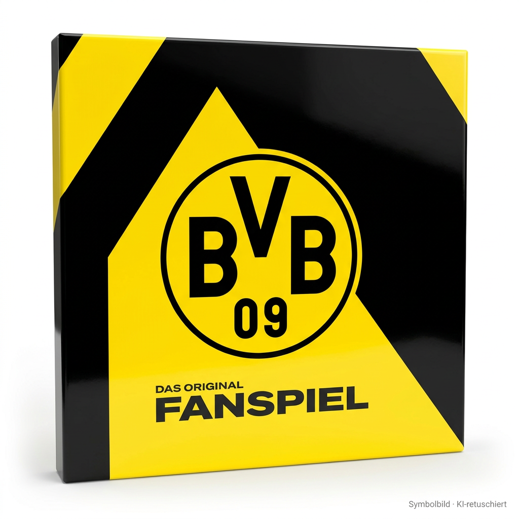 Fussball-Box, Fanspiel, BVB 09, Fanspiel, Gelb-Schwarz