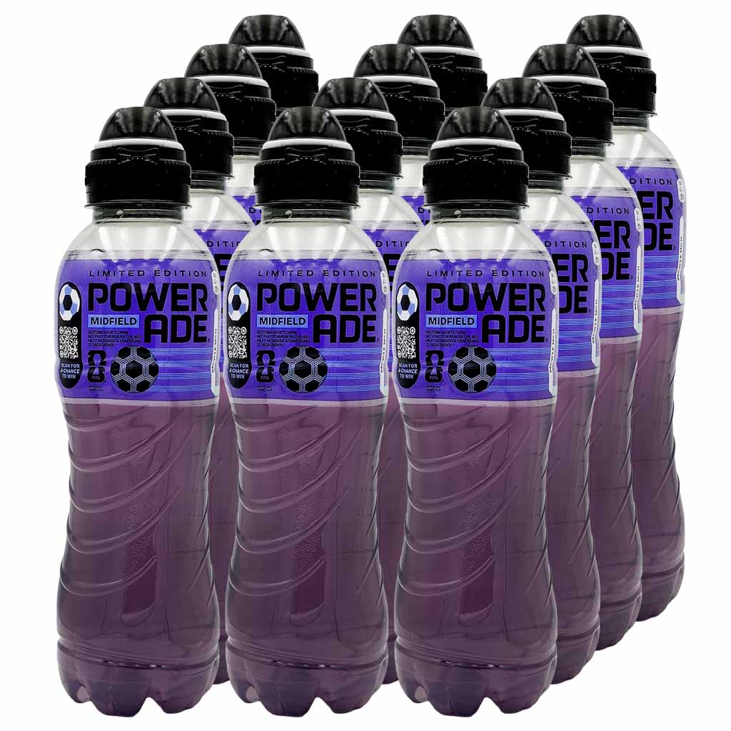 Sportgetränk, Flasche, Lila Farbe, Limitierte Edition, Kohlensäurefrei?