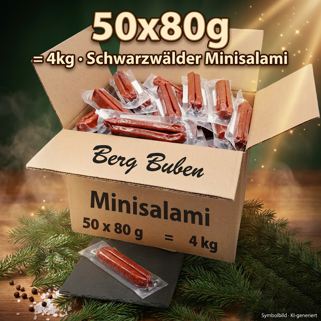Minisalami, Wurst, Gewicht, Box, Rote Wurst