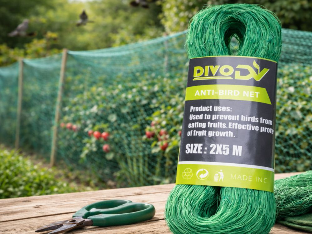 anti-bird net, Gartennetz, grünes Netz, Polypropylen-Netz, Gartenwerkzeugzubehör
