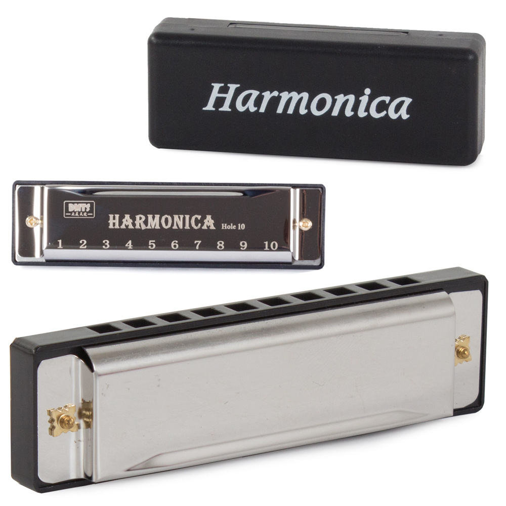 Metallharmonika im C-Dur-Gehäuse 10 Kanäle