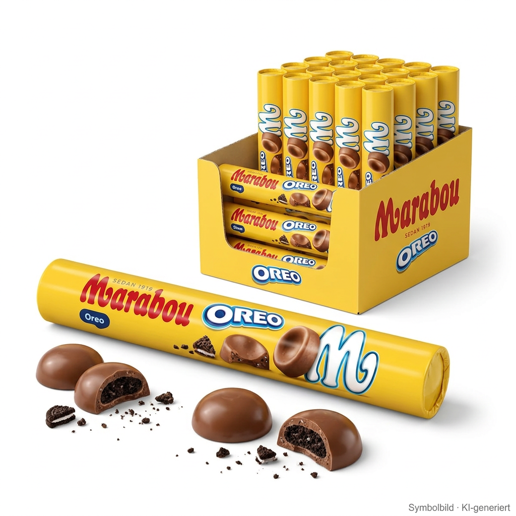 Oreo, Marabou, Pralinen, Schokoriegel, Kekscreme