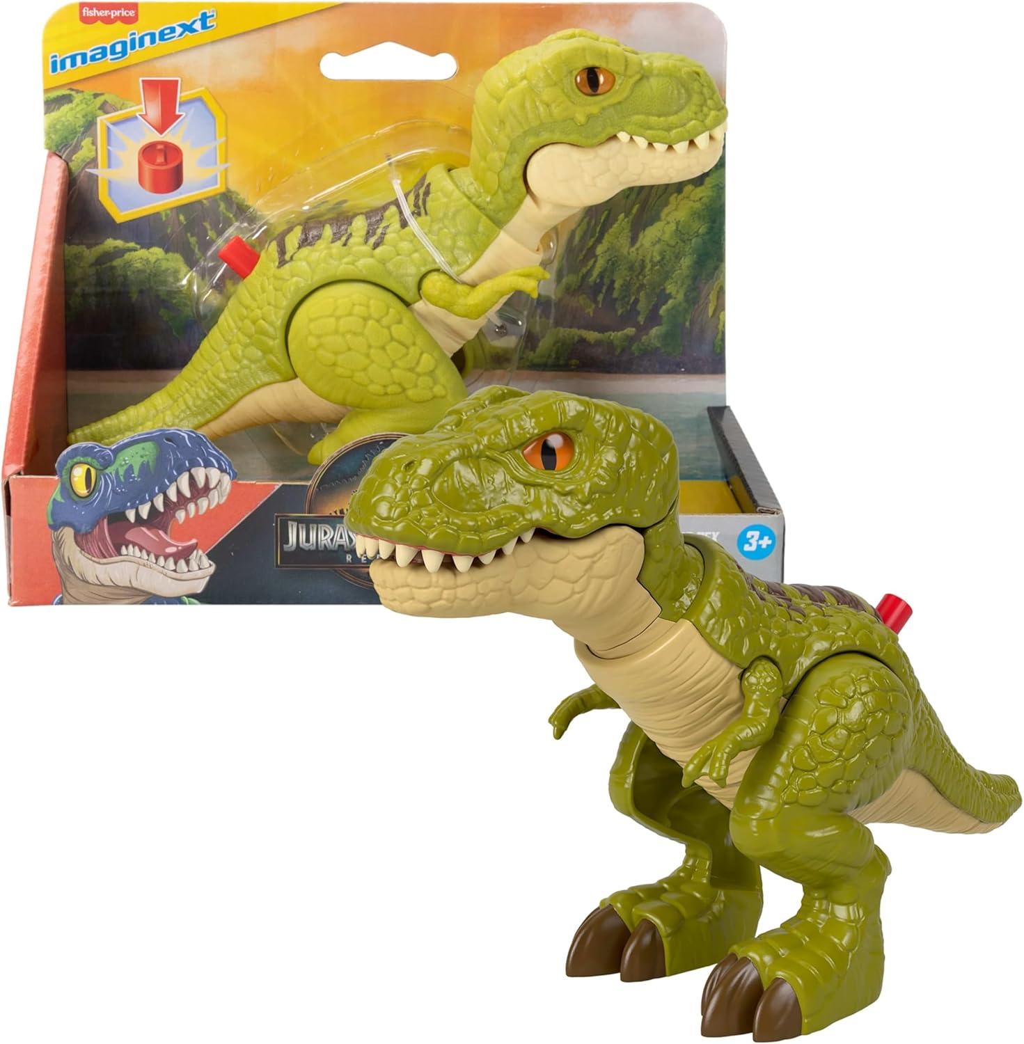 T-Rex, Krokodil, Spielzeug, Figur, Kunststoff