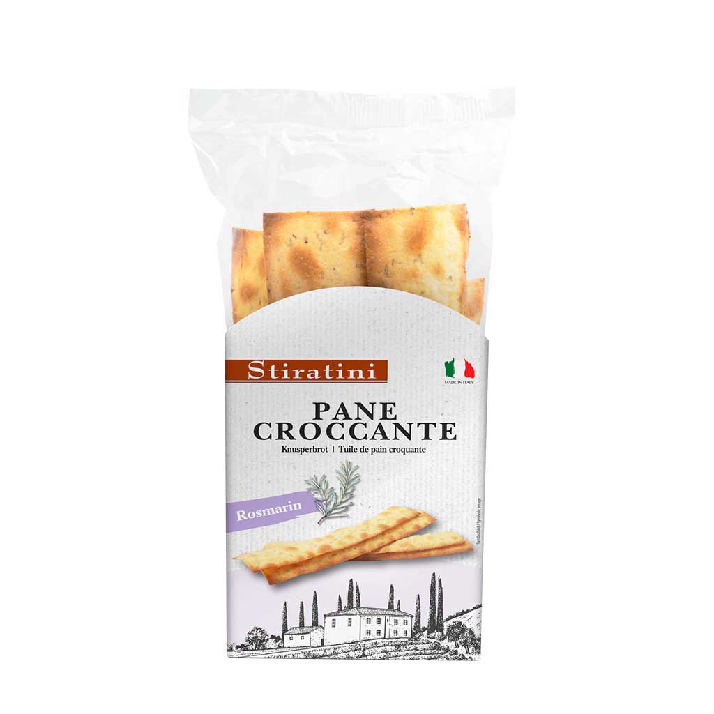 Knabberbrot, Pane croccante, Rosmarin, Knusperbrot, Italienisch