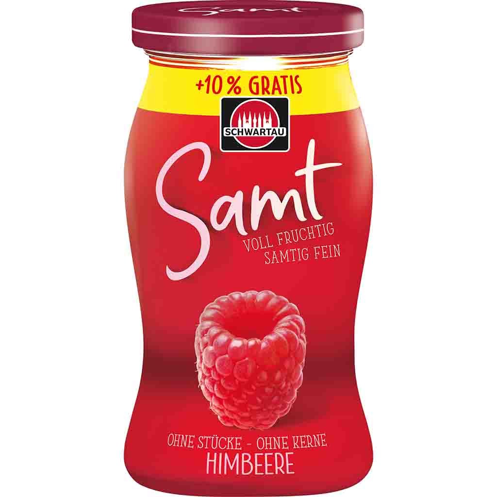 https://www.lebensmittel-sonderposten.de/media/image/13/9c/3c/Schwartau_Samt_Himbeere_297g_front_96dpi.jpg
