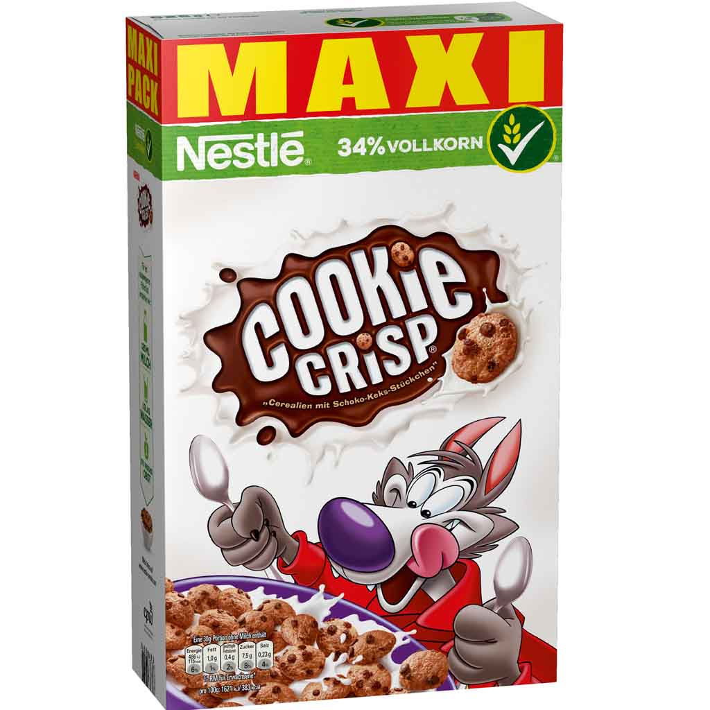 Nestle Cookie Crisp Maxi Pack 625g MHD 30.05.27