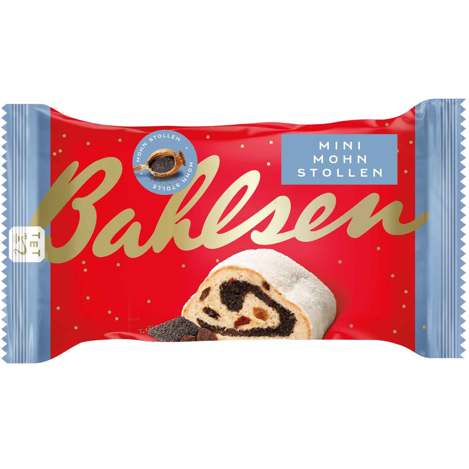 Bahlsen Stollen mit Mohnfüllung & Rosinen 200g