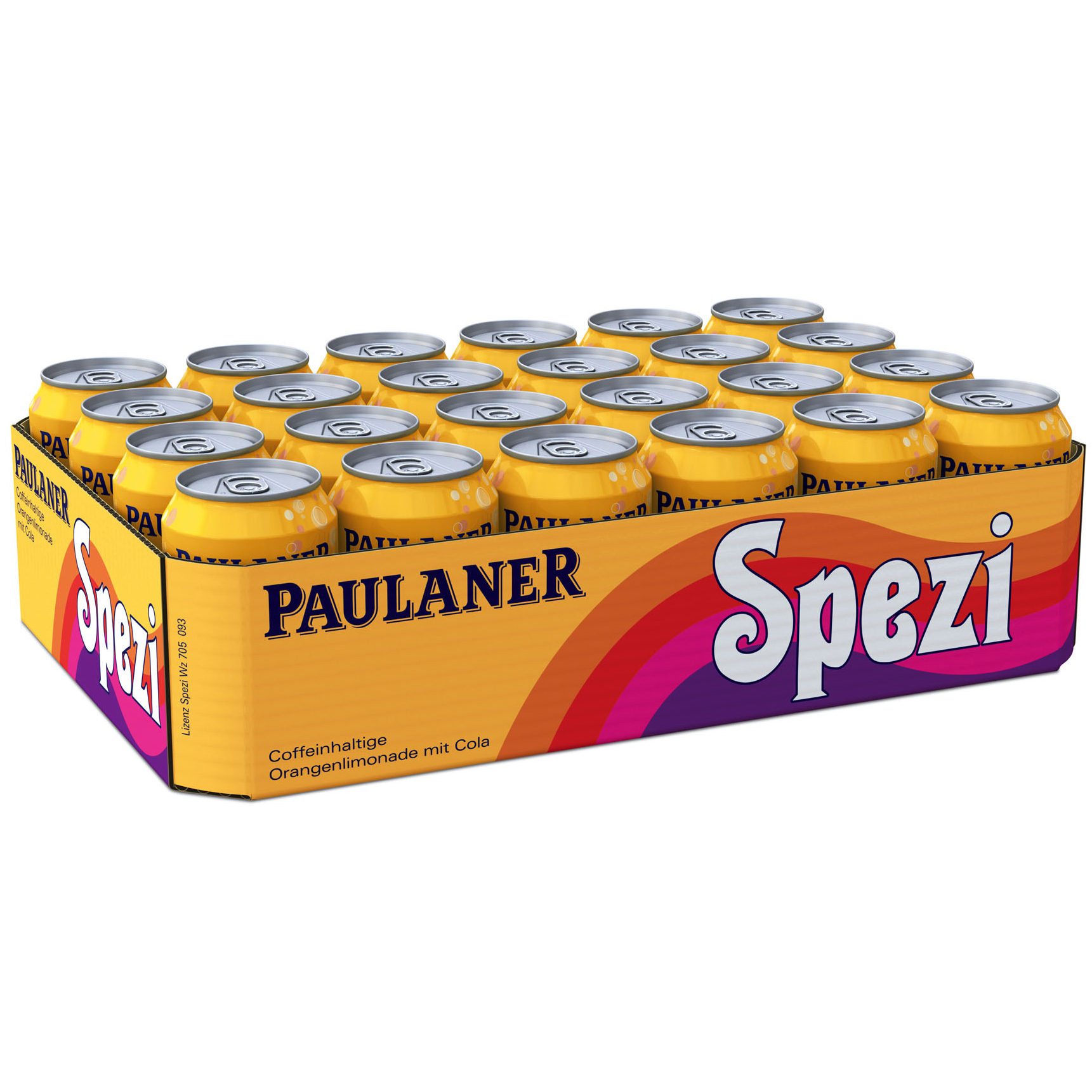 24x Paulaner Spezi Dose je 0,33L=7,92l MHD 30.05.27