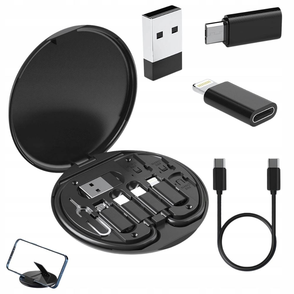 Multitool-Kit, USB-Kabel, Magnetständer, Adapter-Set, Ladesystem-Zubehör