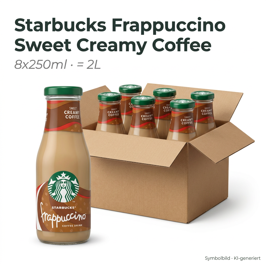 Starbucks, Frappuccino, Kaffeegetränk, Flasche, Packung mit 8