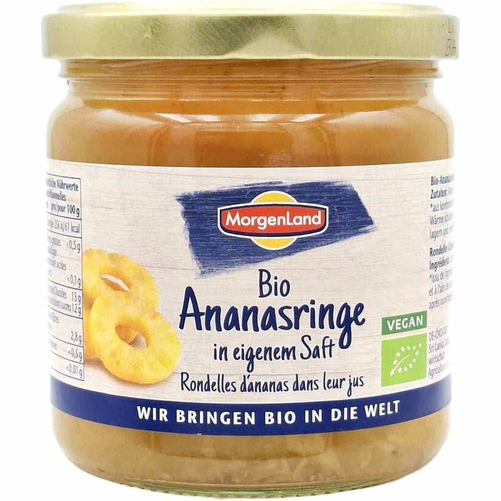 Bio, Ananas, Fruchtaufstrich, Glas, vegan